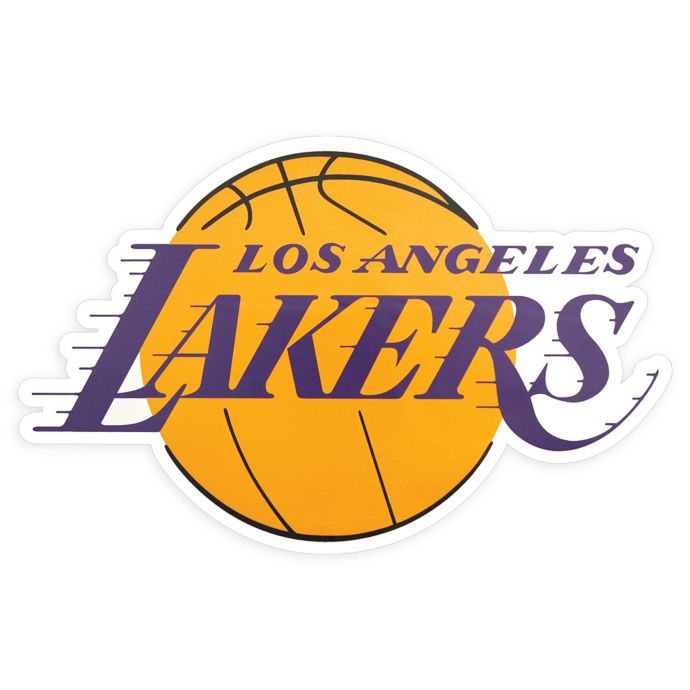 NBA Los Angeles Lakers Logo Outdoor Decal | Bed Bath & Beyond