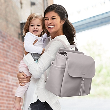SKIP*HOP&reg; Greenwich Convertible Backpack Diaper Bag in Portobello. View a larger version of this product image.