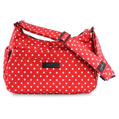 jujube polka dot diaper bag