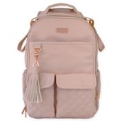 Itzy Ritzy&reg; Boss Quilted Diaper Backpack in Blush