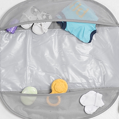 LulyBoo&reg; Diaper Changing Travel Kit in Grey. View a larger version of this product image.