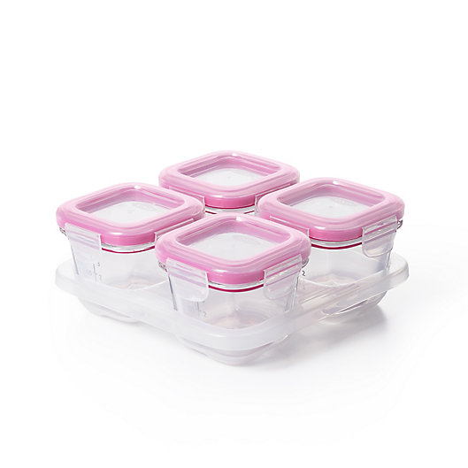 Alternate image 1 for OXO Tot® 4 oz. Glass Baby Food Storage Blocks