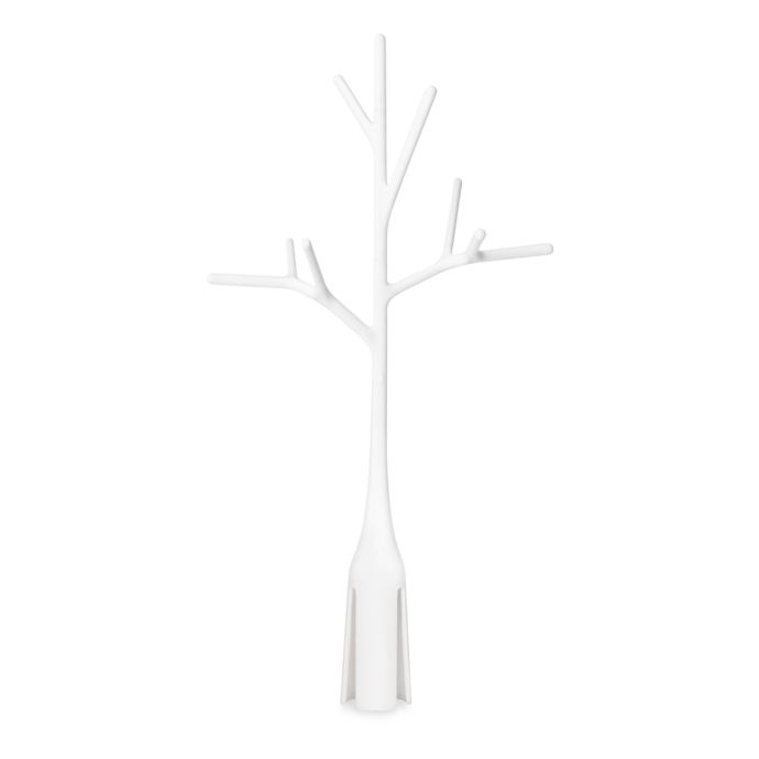 Boon Twig Grass And Lawn Countertop Drying Rack Accessory In White