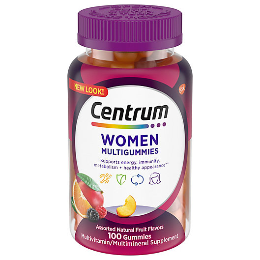 Alternate image 1 for Centrum® Multigummies® 100-Count Women's Vitamins