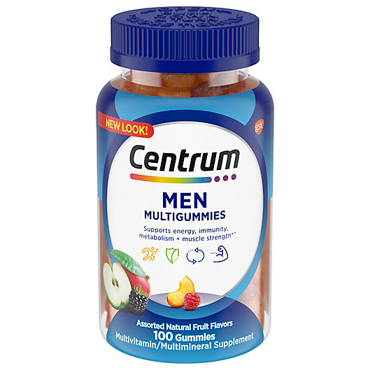 Alternate image 1 for Centrum® Multigummies® 100-Count Men's Vitamins