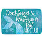 Alternate image 0 for Mermaid Tail 20&quot; x 32&quot; Bath Mat in Blue