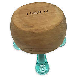 Haven™ Teakwood Small Palm Massager