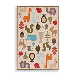Momeni &#39;Lil Mo Whimsy LMJ-2 Area Rug in Ivory