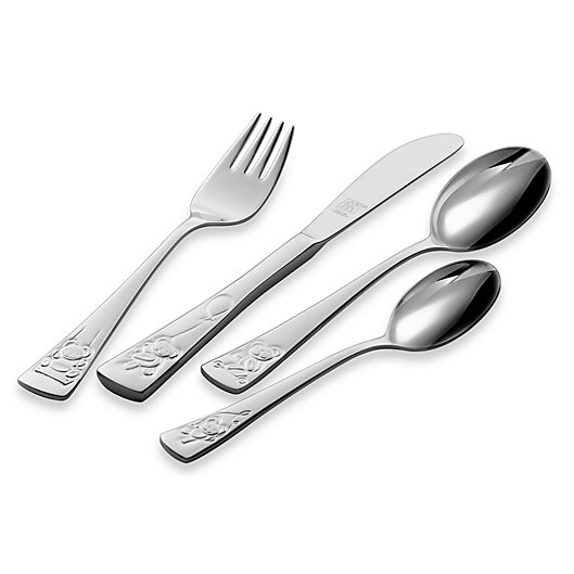 Alternate image 1 for Zwilling J.A. Henckels Teddy Children's 4-Piece Flatware Place Setting