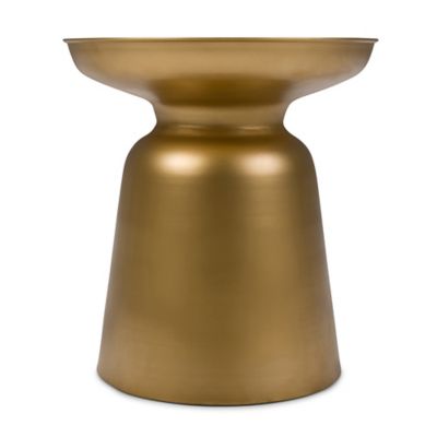 Simplihome Metal Table, Toby, Gold