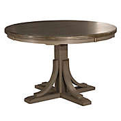 Hillsdale Furniture Clarion Round Dining Table in Distressed Grey