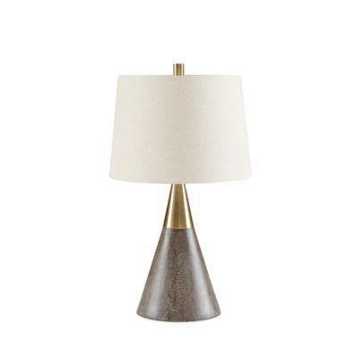 grey gold lamp