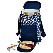 Picnic at Ascot Insulated Wine Tote with Cheese Set