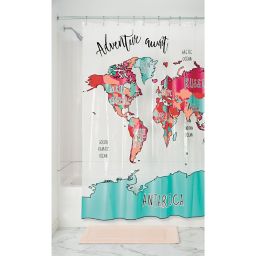 world map shower curtain bed bath and beyond Map Shower Curtain Bed Bath Beyond world map shower curtain bed bath and beyond