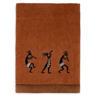 Avanti Zuni Bath Towel in Copper