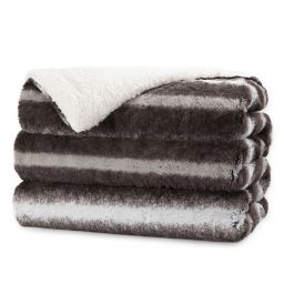Sunbeam® Luxury Faux Fur Heated Throw Blanket