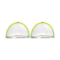Franklin® Sports 6-Foot x 4-Foot Pop-Up Dome Shaped Goal Set (Set of 2)