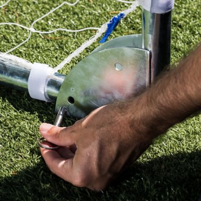 Sports Galvanized Steel Folding Soccer 