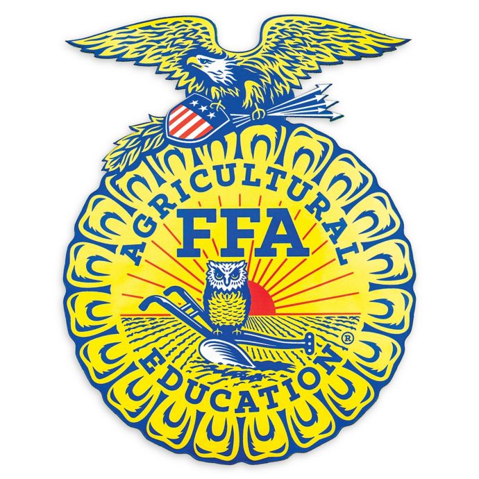  FFA  Agricultural  Education Logo Outdoor Decal Bed Bath 