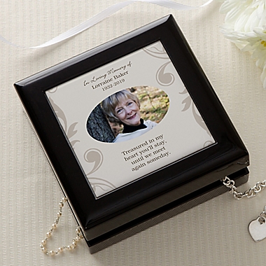 In Loving Memory Photo Jewelry Box. View a larger version of this product image.
