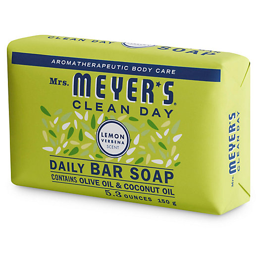 Alternate image 1 for Mrs. Meyer's® Clean Day Lemon 5.3 oz. Daily Bar Soap
