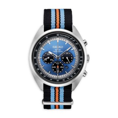 men's seiko solar chronograph watch