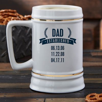 dad beer mugs