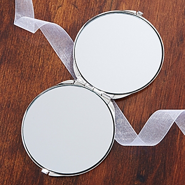 Mirrors Don&#39;t Lie Engraved Compact Mirror. View a larger version of this product image.