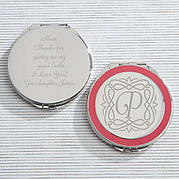 Enchanting Mother Engraved Compact Mirror