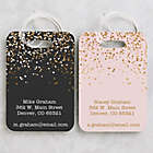 Alternate image 1 for Sparkling Love Luggage Tags (Set of 2)