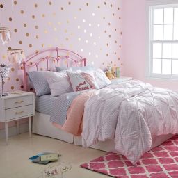 My World Dot Pinch Pleat Duvet Cover Set