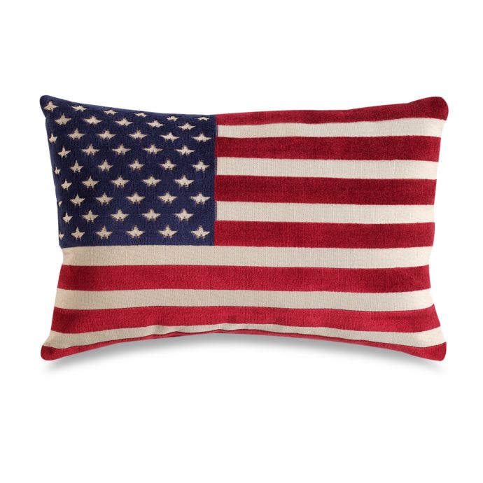 American Flag 20 Inch Decorative Throw Pillow Bed Bath Beyond
