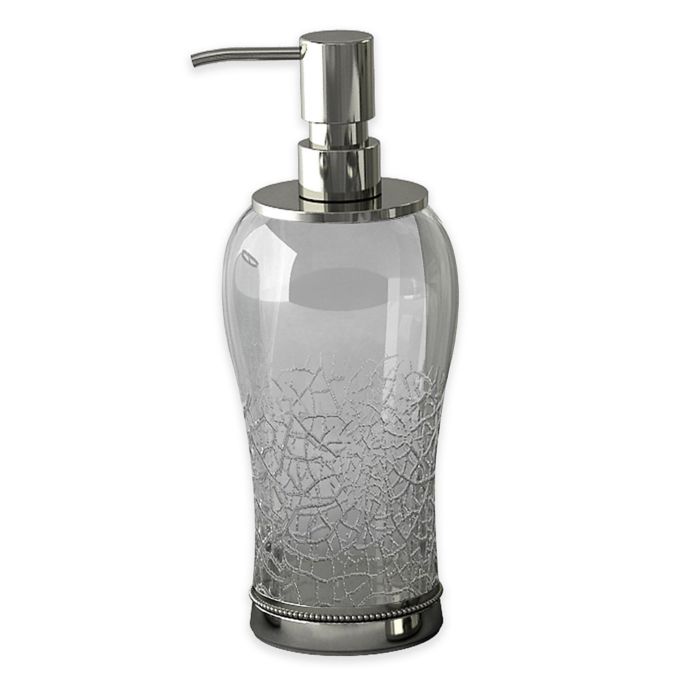 NuSteel Coyote Lotion Dispenser in Clear Glass | Bed Bath and Beyond Canada