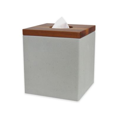 concrete tissue box