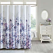 Madison Park Enza Shower Curtain in Purple