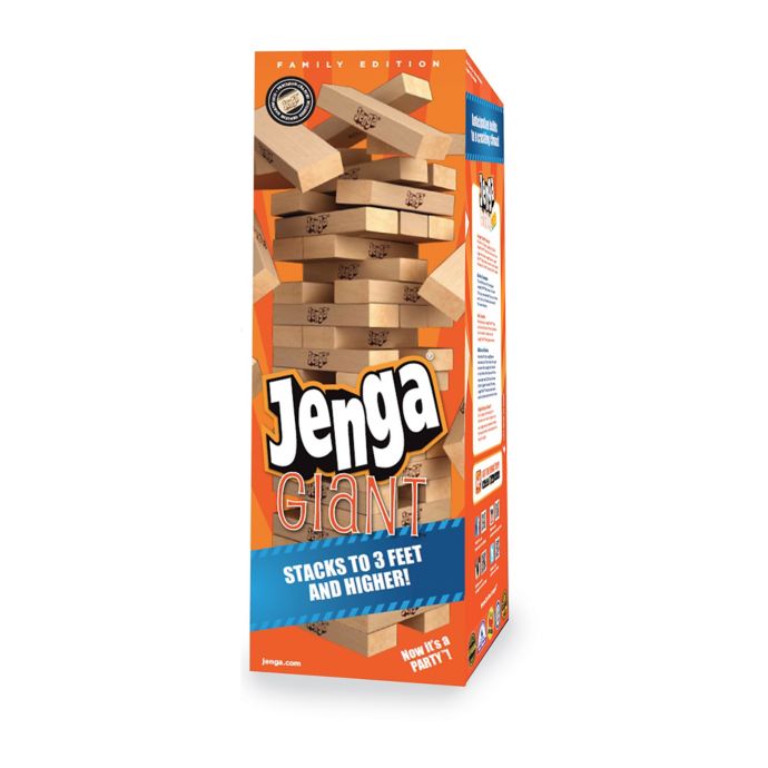 Jenga Giant Family Edition Skill Game Bed Bath and Beyond Canada