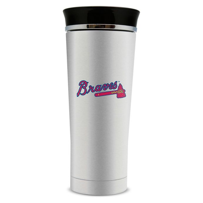 Mlb Atlanta Braves 16 Oz Stainless Steel Travel Mug Bed Bath Beyond