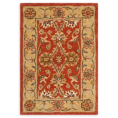 Safavieh Antiquity Olga 2&#39; x 3&#39; Hand-Tufted Accent Rug in Rust. View a larger version of this product image.
