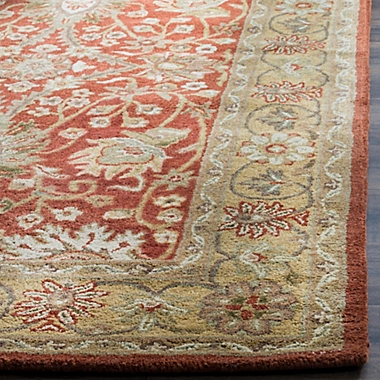 Safavieh Antiquity Olga 2&#39; x 3&#39; Hand-Tufted Accent Rug in Rust. View a larger version of this product image.