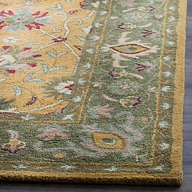Safavieh Brielle 5&#39; x 8&#39; Hand-Tufted Area Rug in Gold. View a larger version of this product image.
