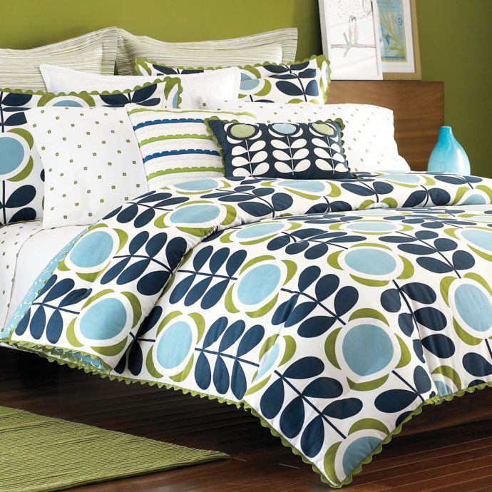 Orla Kiely Field Of Flowers Bedding Set 100 Cotton Sateen 300