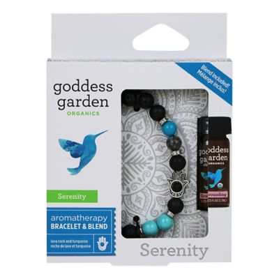 Goddess Garden Organics Aromatherapy Serenity Bracelet and Grounding Combo