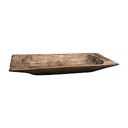 Uttermost Handcrafted Wood Dough Tray