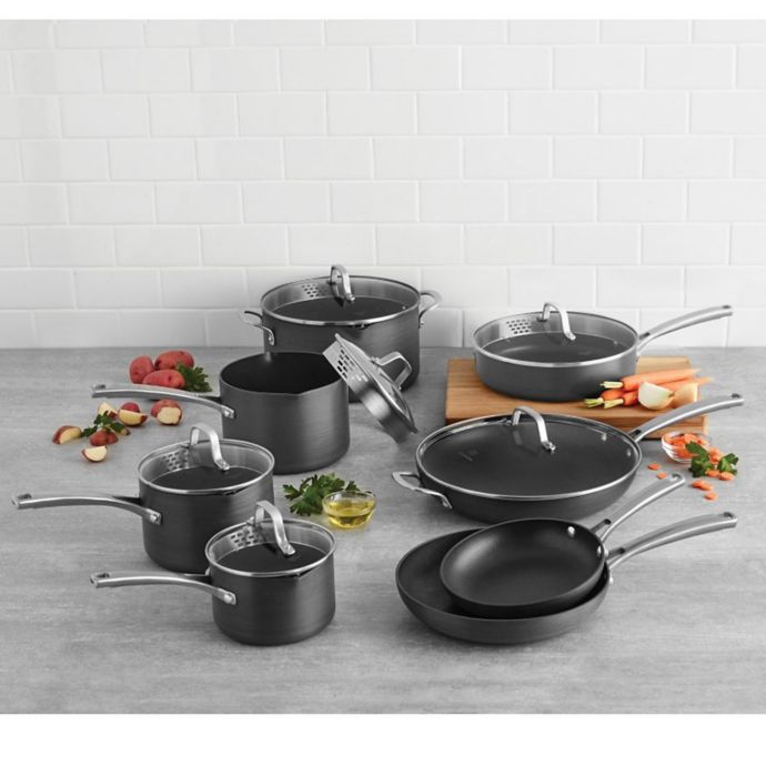 bed bath and beyond calphalon set