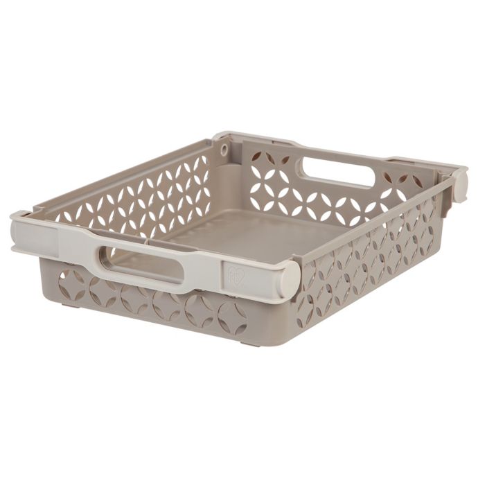 IRIS® Medium Decorative Storage Baskets | Bed Bath & Beyond