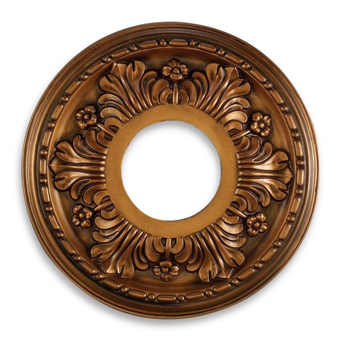 Elk Lighting Acanthus Medallion In Antique Bronze Bed Bath