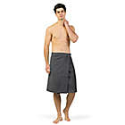 Alternate image 0 for Linum Home Textiles Men&#39;s Cotton Terry Body Wrap in Grey