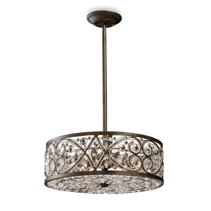 ELK Lighting Amherst 6-Light Pendant in Antique Bronze ...