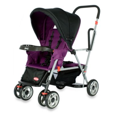 joovy double stroller caboose