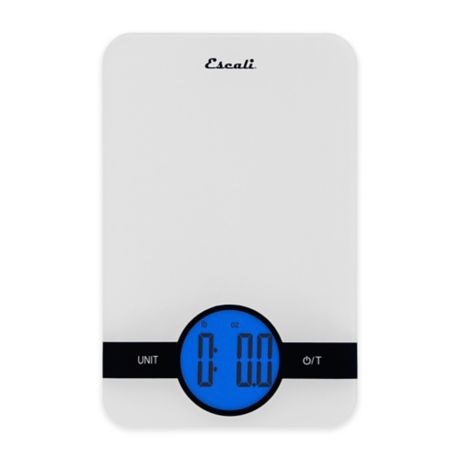 Escali Ciro Digital Food Scale In White Bed Bath Beyond